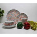 Pad Printing Porcelain Dinner Set Color Ceramics Dinnerware